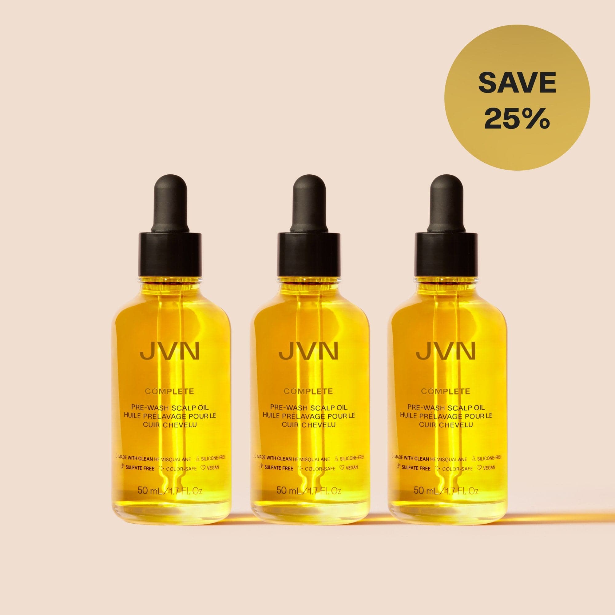 JVN Treatment Scalp Massage Moments (3-Pack) Scalp Massage Moments (3-Pack) sulfate-free silicone-free sustainable